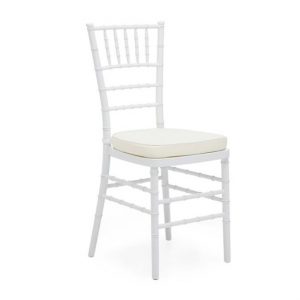 white chair hire