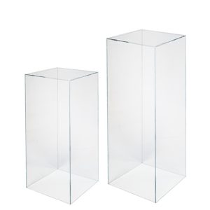 clear plinth