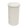 White Ripple Plinth With Top for hire