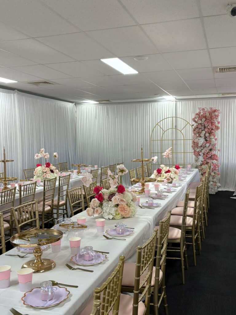 Draping hire