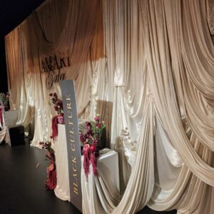 Styled draping