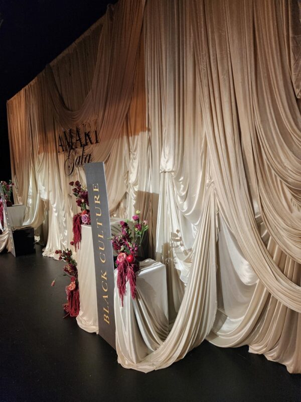 Styled draping