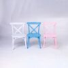 Kids cross back chairs