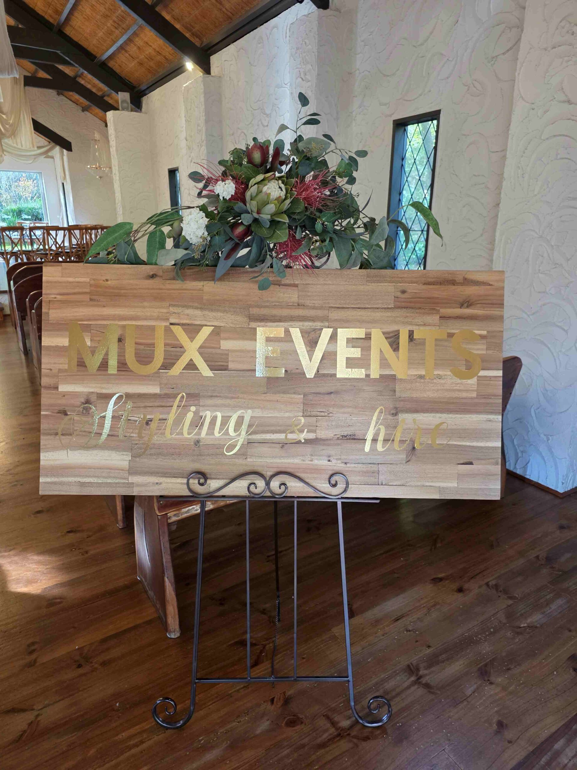 Welcome sign
