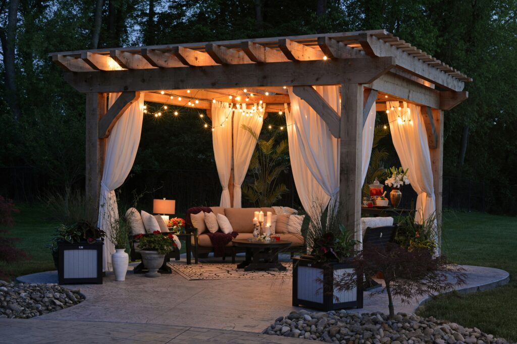 party backyard